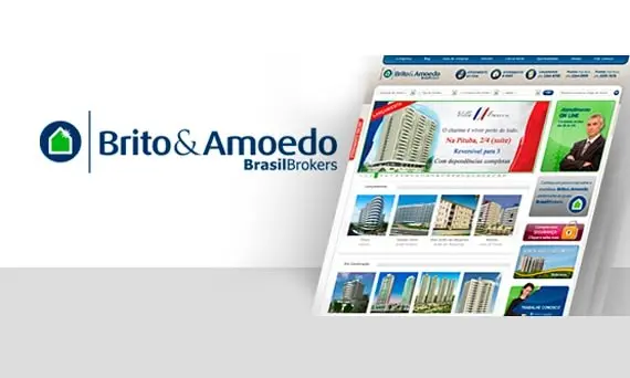 Novo site da Brito & Amoedo