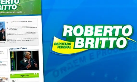 Novo site do Deputado Roberto Brito