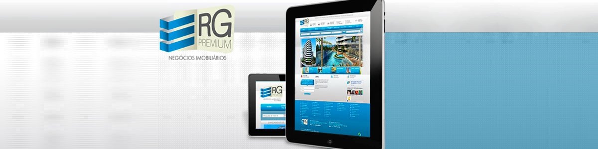 Novo Site da RG Premium. Seu imóvel através de um clique