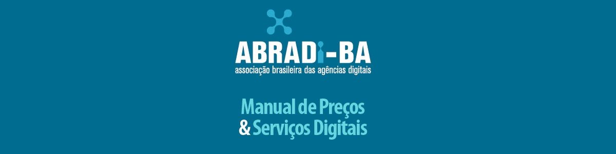 Manual de Preços e Serviços Digitais 2011 | ABRADI-BA