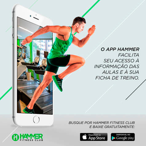 Aplicativo Hammer Fitness Club 2017