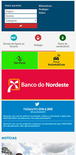 Site Concessionária Bahia Norte 2017 - Click Interativo