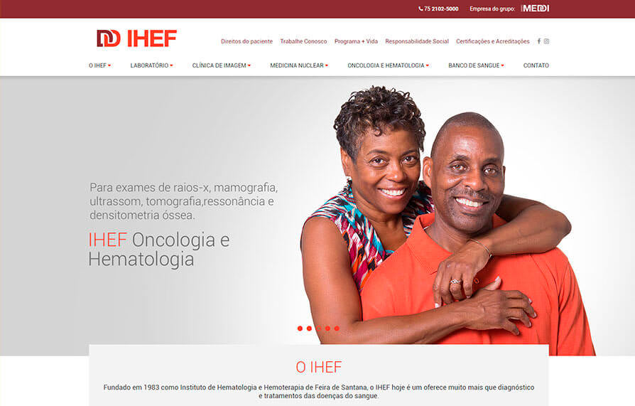 Site IHEF 2017 - Click Interativo