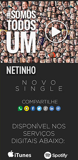 Landing Page do Sigle #SomosTodosUm de Netinho – Click Interativo